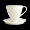 Kaffee Tassen>Julius Meinl Premium Ivory Melange Tasse
