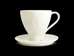 Kaffee Tassen>Julius Meinl Premium Ivory Melange Tasse