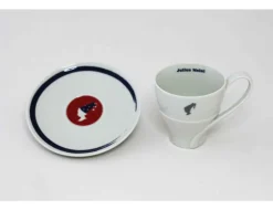 Kaffee Tassen>Julius Meinl Präsident MelangeTasse (Blau)