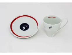 Kaffee Tassen>Julius Meinl Präsident MelangeTasse (Rot)